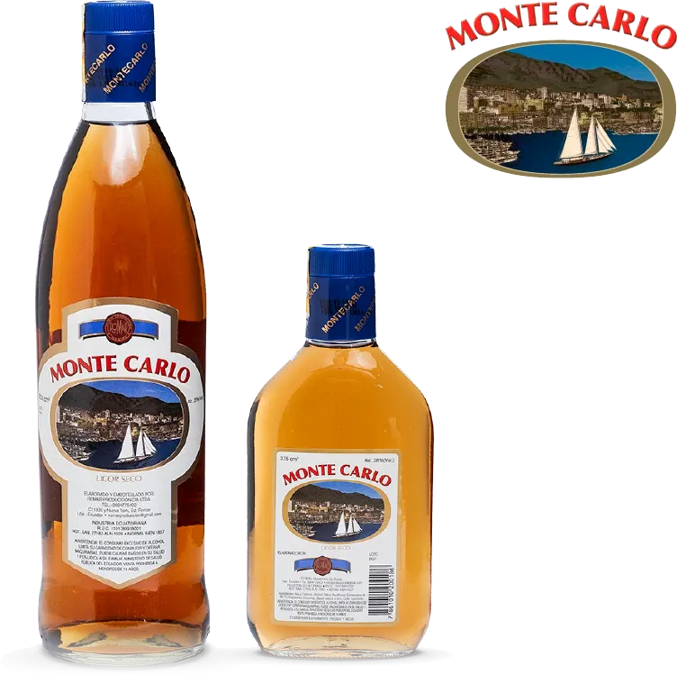 Botella de Coñac Monte Carlo