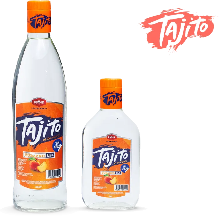 Etiqueta de Tajito Durazno
